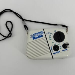 Vintage Windmere Shower Radio Portable AM/FM Radio #TM225